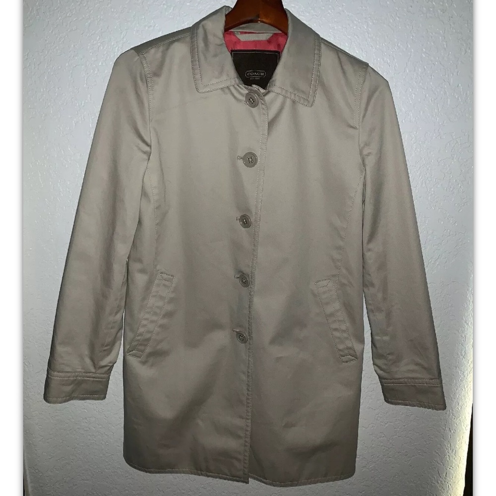 Coach Button Down Jacket